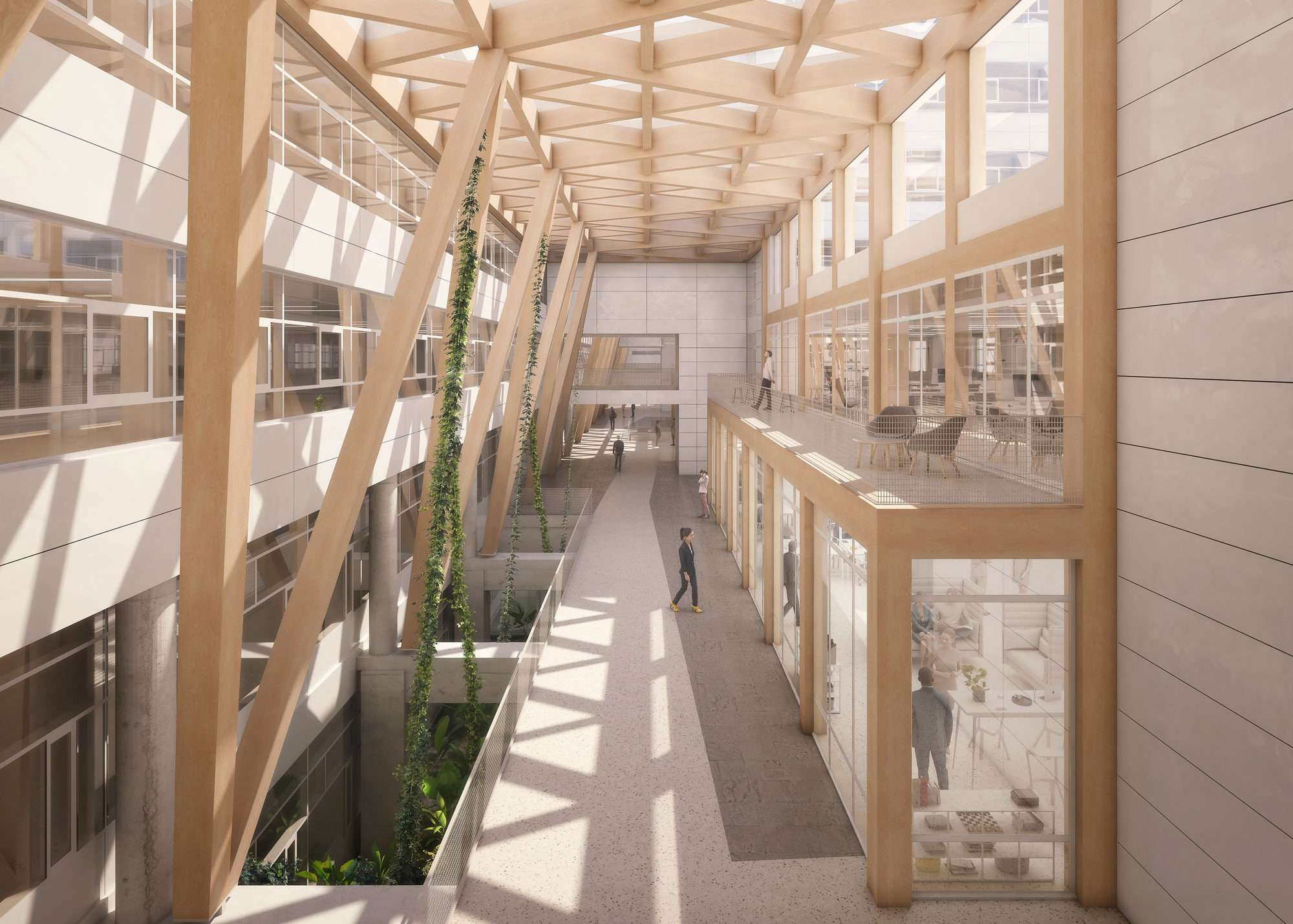 Oliv Architekten Aer Muenchen Neuperlach Hall