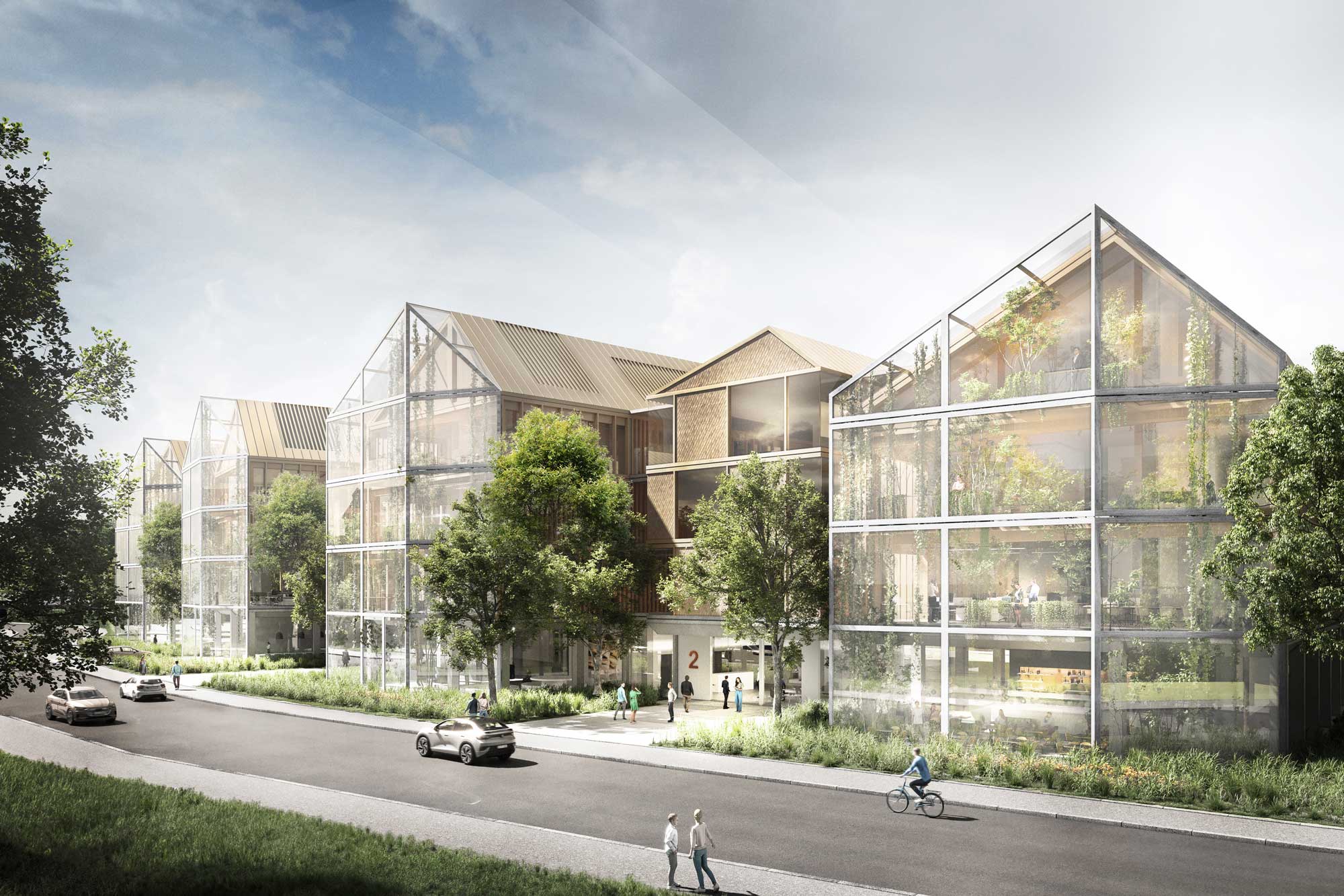 Oliv Architekten Stockdorf BioTech Loft