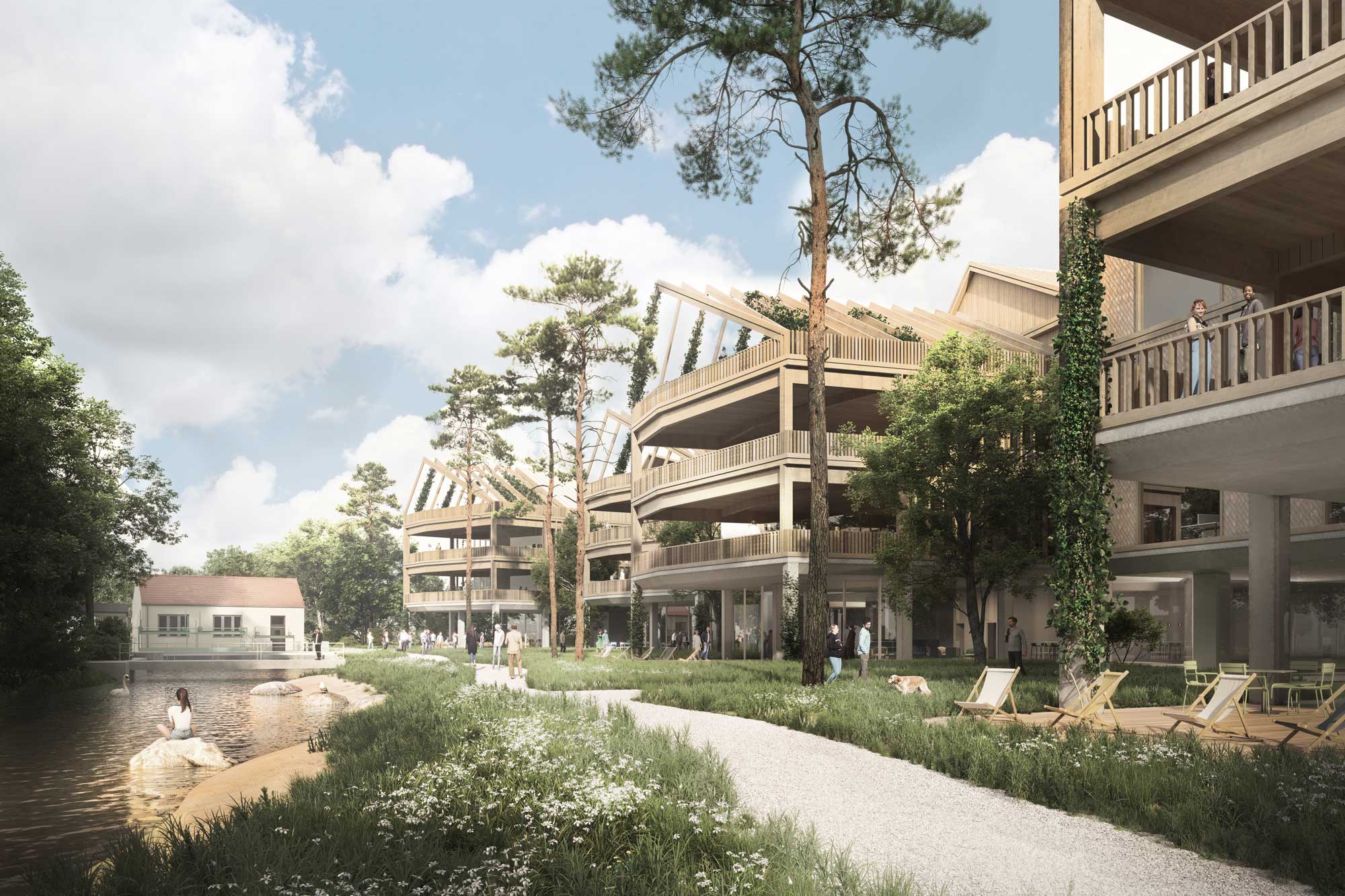 Oliv Architekten Stockdorf BioTech Loft