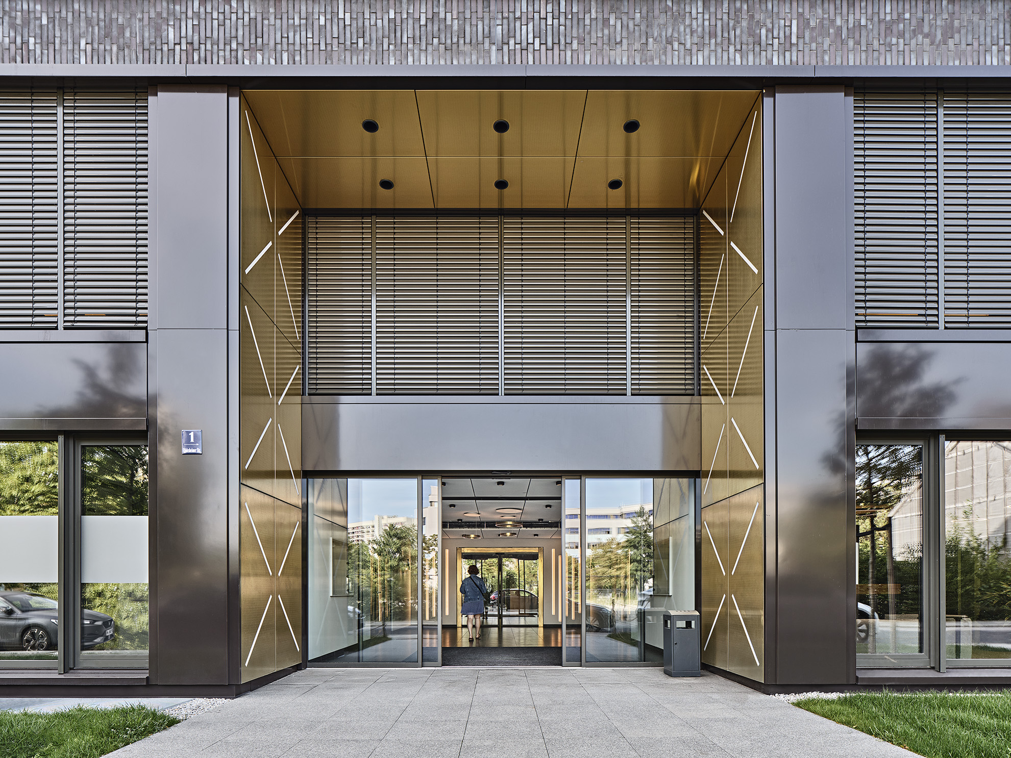 Oliv Architekten Ruedesheimer Buero Eingang
