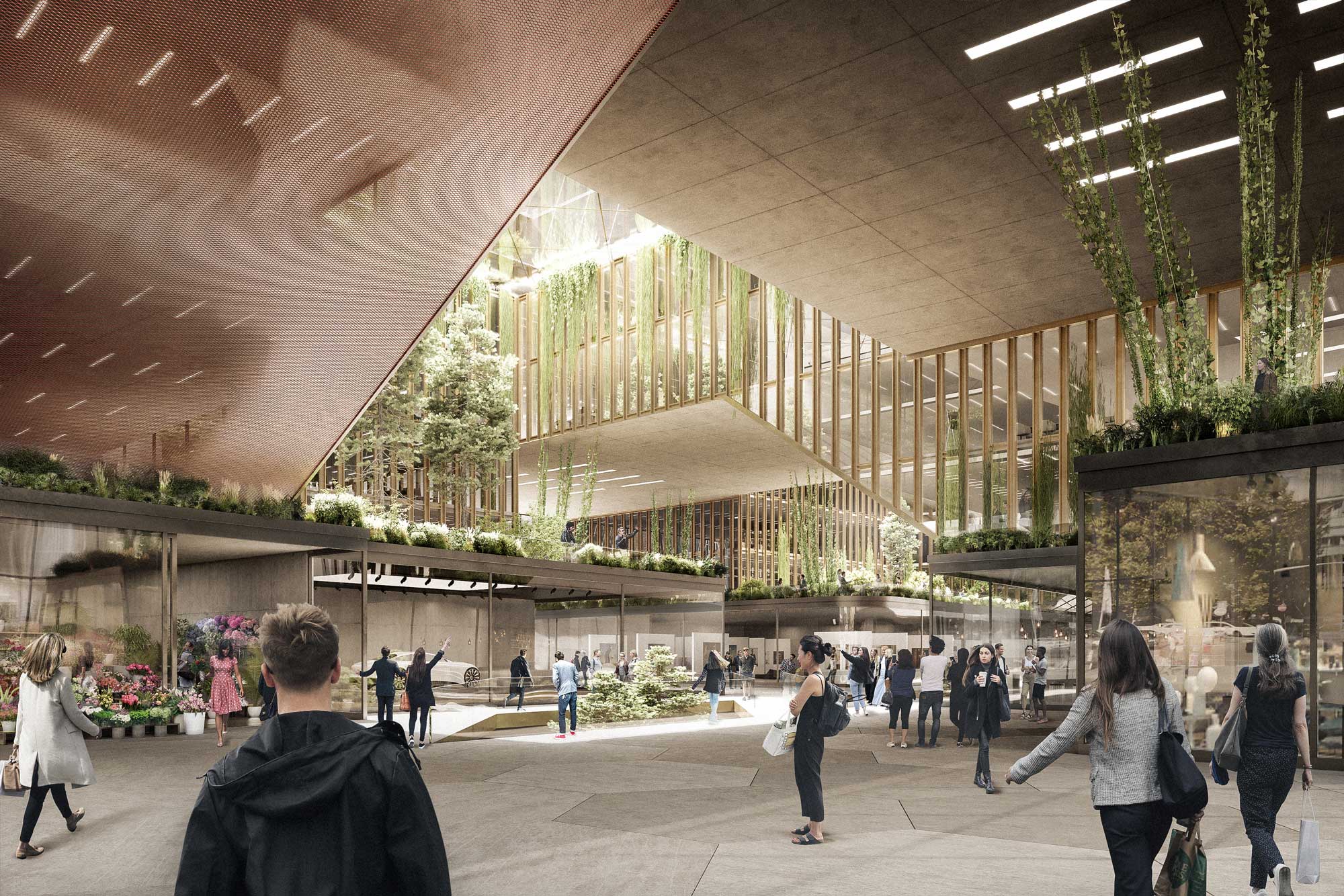 Oliv Architekten Schuetzenstrasse oeffentlicher raum