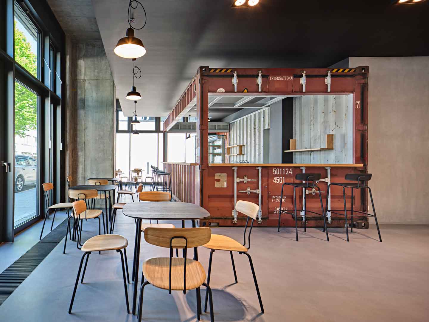 Oliv Architekten M8 Barista Bar